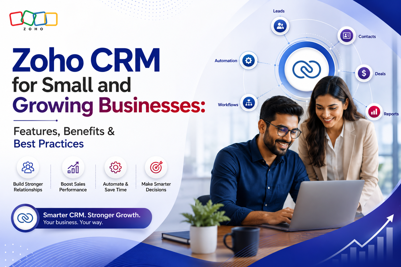 Zoho CRM for Small and Growing Businesses: Features, Benefits & Best Practices